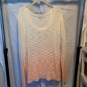Forever 21+ ombré sweater size 3X